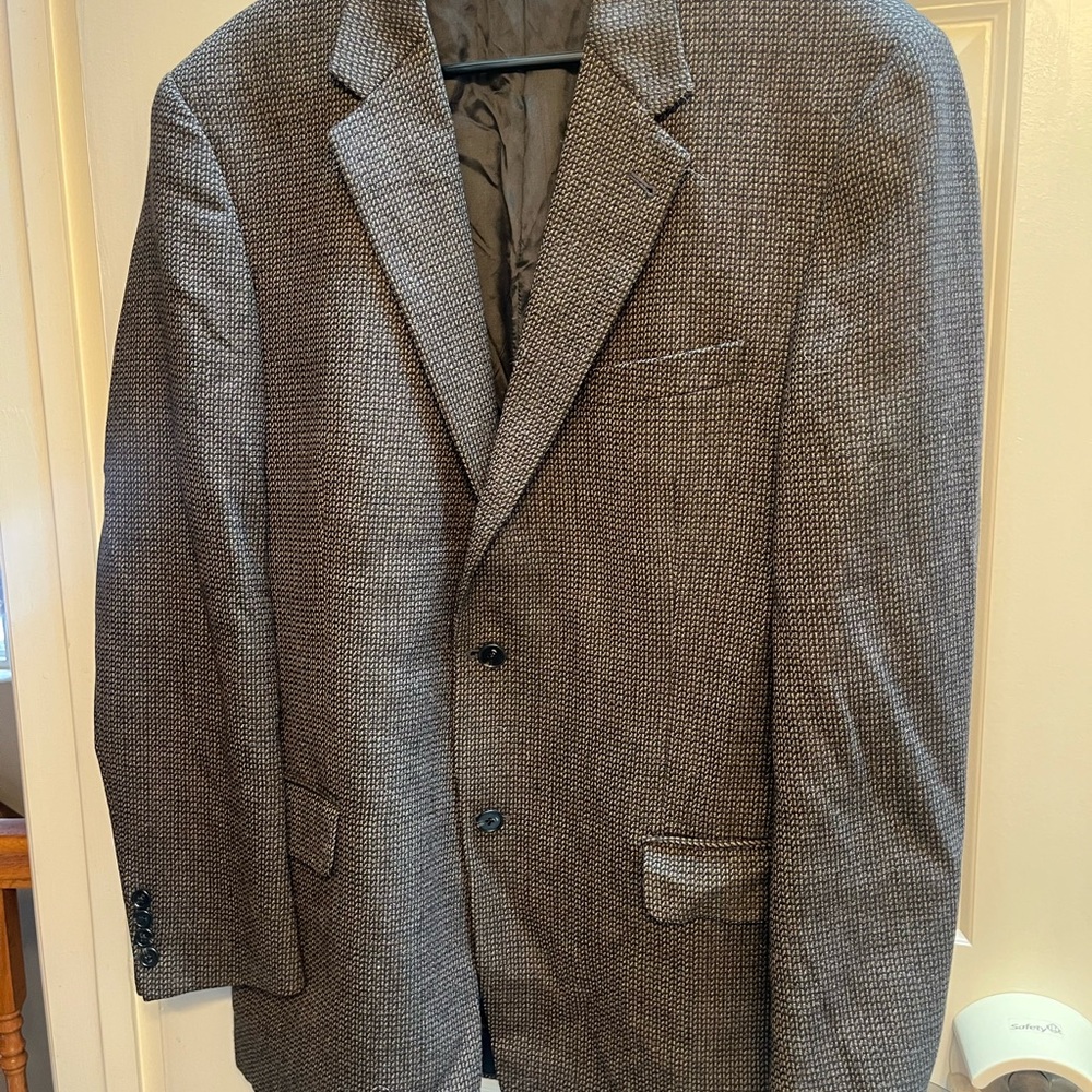Joseph Abboud Textured Gray Blazer